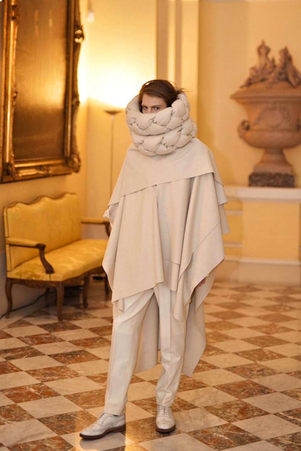 Parigi fashion week Men's, stile caliente di Oteyza