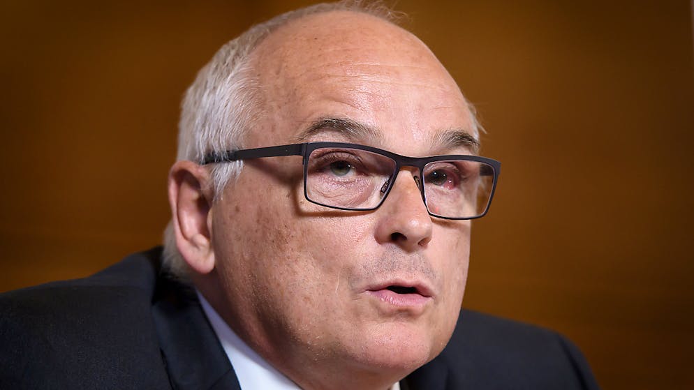 Pierre Alain Schnegg, titolare della sanità nell'esecutivo cantonale bernese.