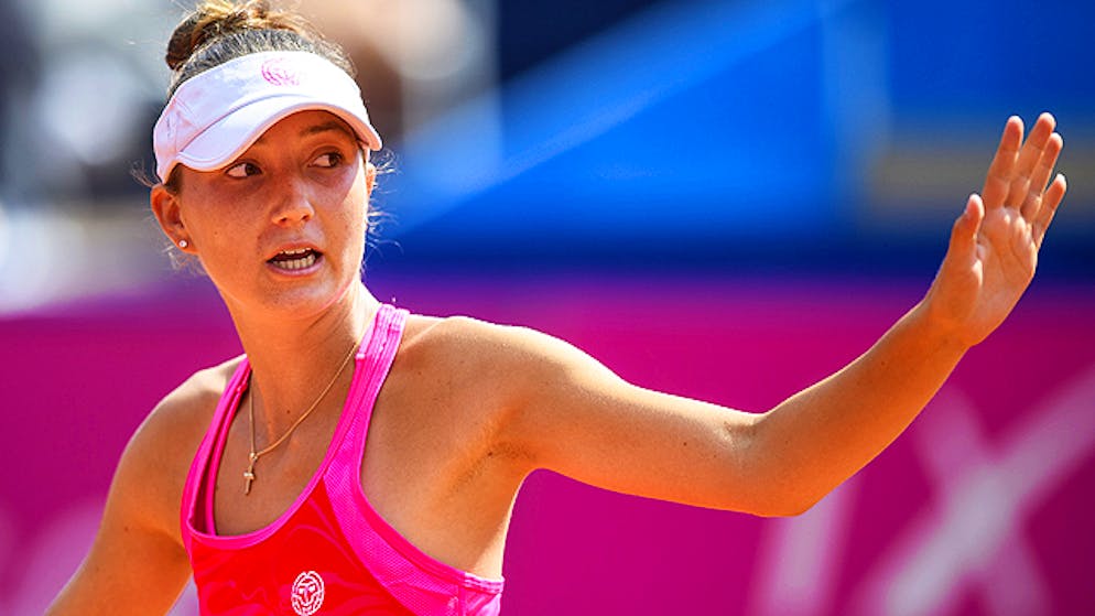 Leonie Küng a été battue d'entrée de jeu à Palerme.