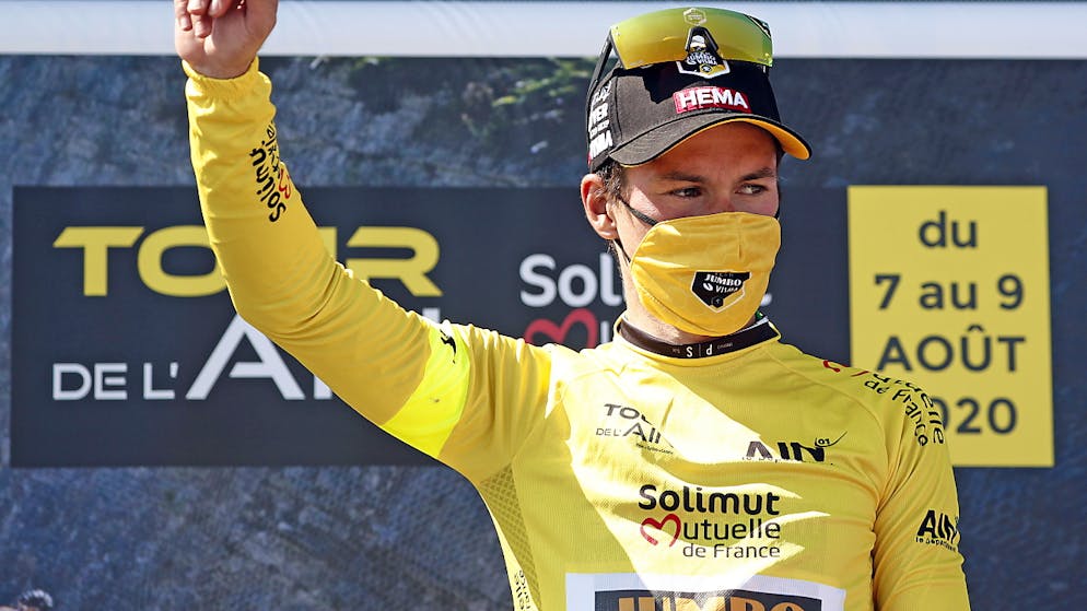 Primoz Roglic, solide leader du Dauphiné