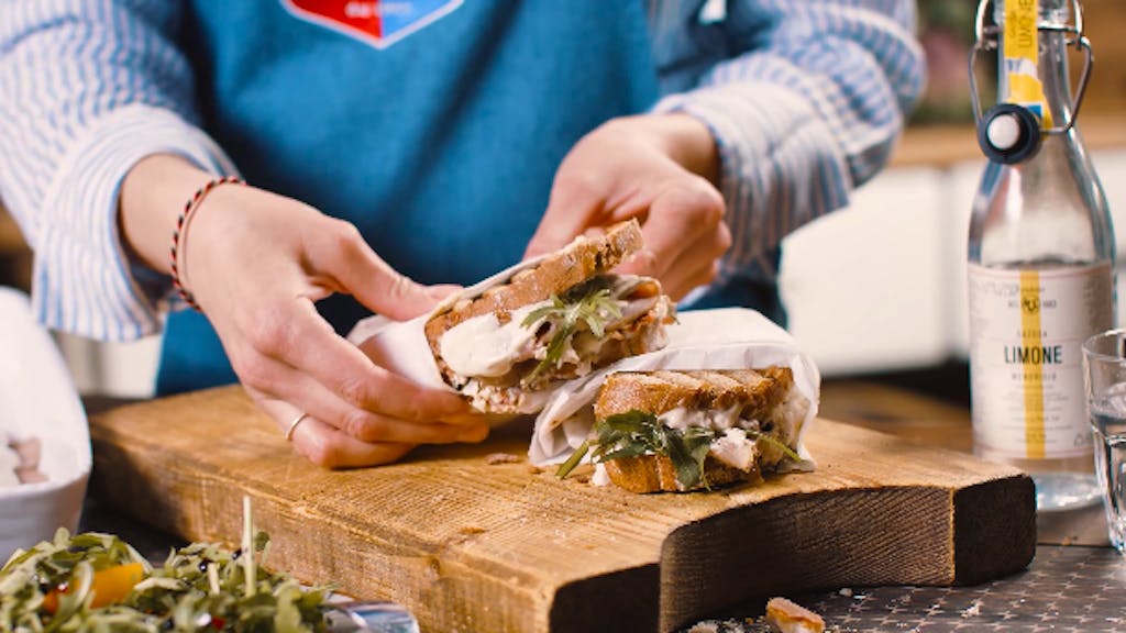 Rezept der Woche. Sauerteigbrot-Sandwich mit Vitello Tonnato