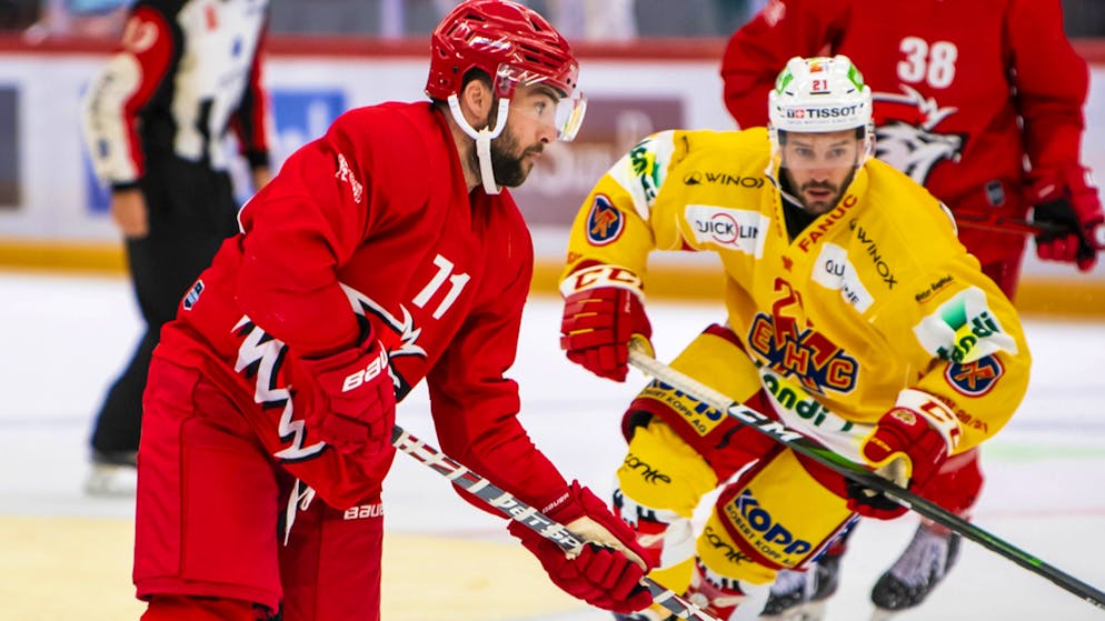 Cory Conacher a disputé son premier match à la Vaudoise Arena vendredi dernier.