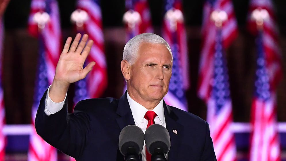Mike Pence: «La question posée dans cette élection est de savoir si l'Amérique restera l'Amérique»,