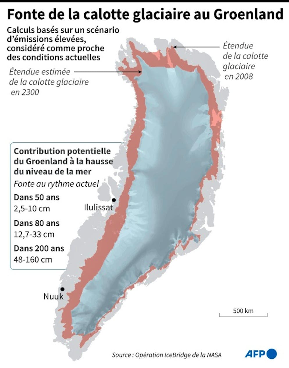 Sciences And Technique Fonte Record De La Calotte Glaciaire Du Groenland En 2019