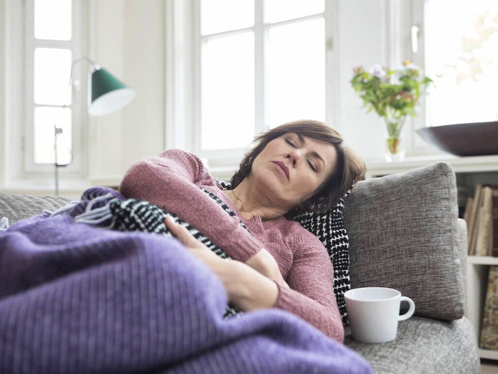 Woman with stomach ache lying on the sofa

When: 08 Dec 2016
Credit: Rainer Berg/Westend61/Cover Images