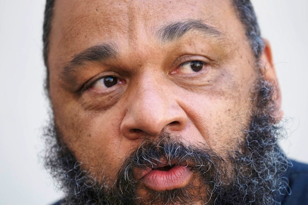 Le polémiste Dieudonné le 22 juin 2020 à Chartres