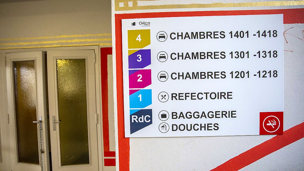 Le centre d'hébergement d'urgence située dans l'ancienne caserne des Vernets a fermé ses portes ce week-end (archives).