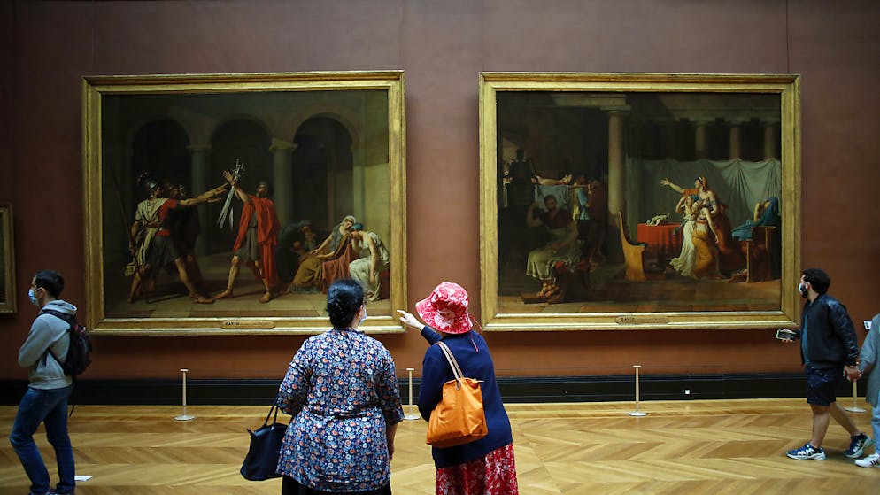 Quelque 10'000 visiteurs par jour ont découvert les chefs d'oeuvres du Louvre durant le mois de juillet (archives).