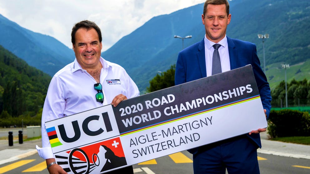 Alexandre Debons et Gregory Devaud, co-présidents du comite d'organisation des Mondiaux, nage actuellement dans le flou.