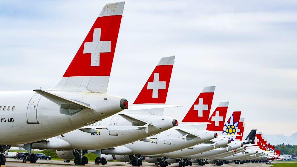 ARCHIVBILD ZUR BEWILLIGUNG DER STAATSHILFE FUER DIE SWISS UND EDELWEISS DURCH DEN DEUTSCHEN STABILISIERUNGSFONDS, AM MONTAG, 17. AUGUST 2020 - coVIDE Photo Set - Grounded