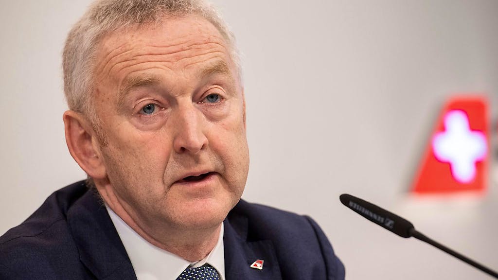 Resignation: Swiss CEO Thomas Klühr.  (File image)