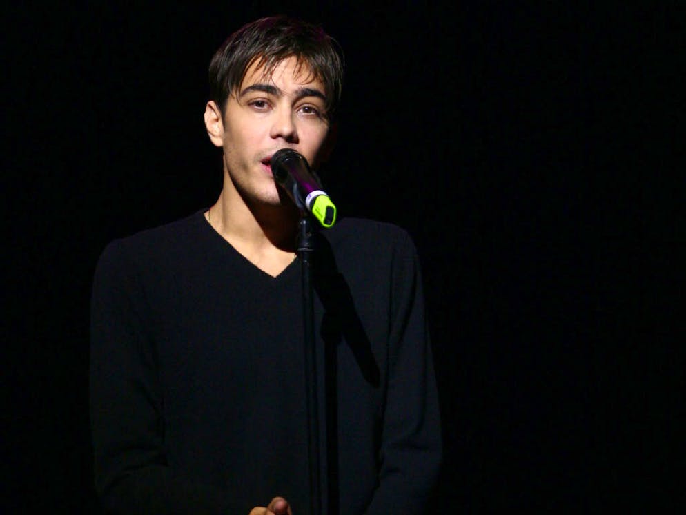 Le musicien français Grégory Lemarchal.