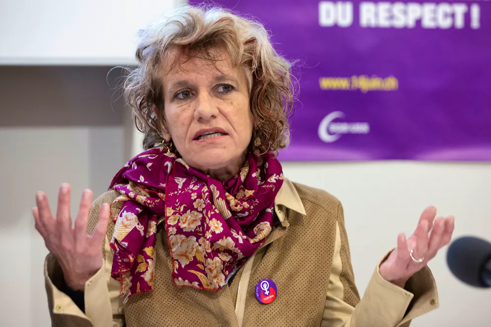 Katharina Prelicz-Huber, Nationalrätin der Grünen, steht möglicherweise vor einem juristischen Verfahren.
