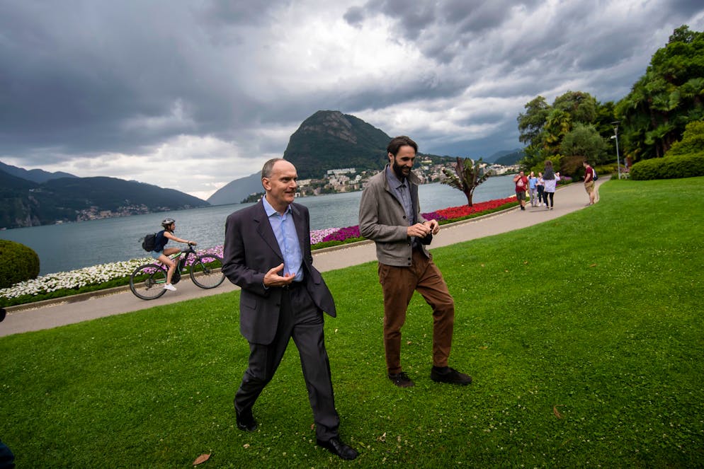 Roberto Badaracco e Niccolò Castelli hanno presentato alla stampa le due troupe.