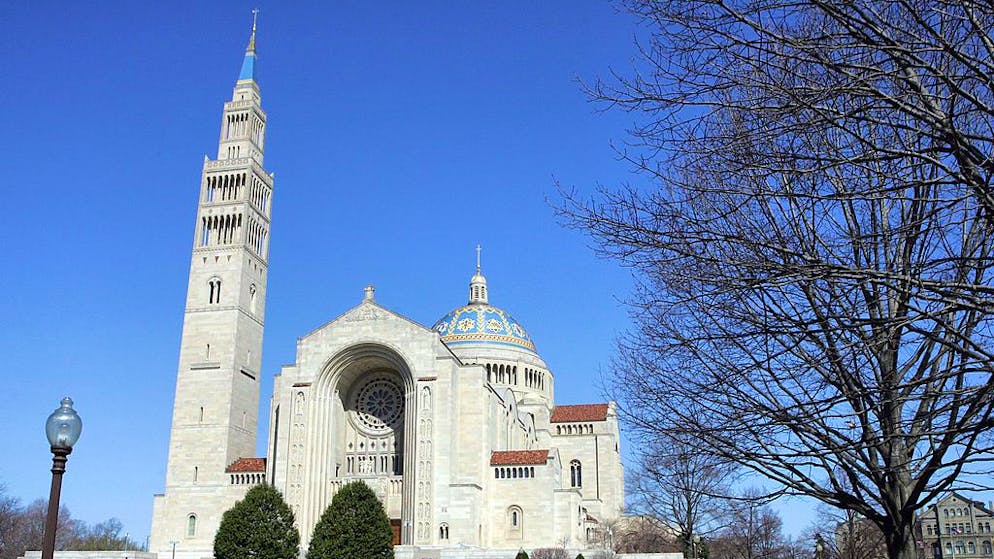 Die Basilica of the National Shrine of the Immaculate Conception ist die grösste katholische Kirche der USA.