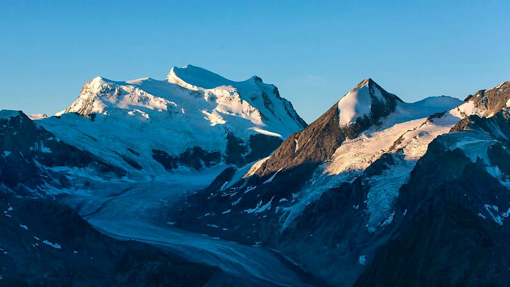 Il massiccio del Grand Combin, teatro dell'incidente