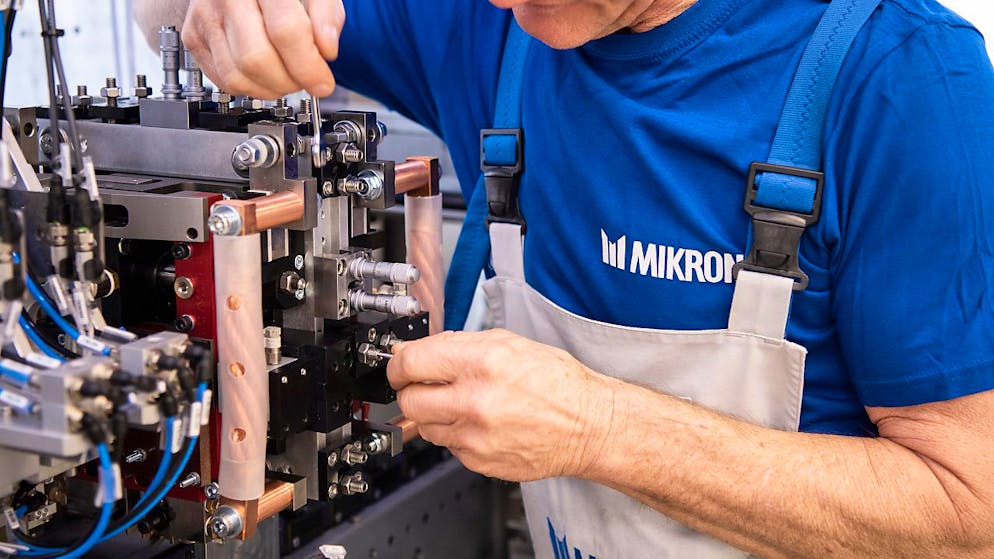 Mikron è un marchio ben conosciuto nel campo delle macchine di precisione.