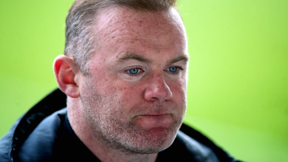 Wayne Rooney, seit Anfang Jahr als Trainer bei Derby County tätig, macht sich Sorgen um seinen Klub.