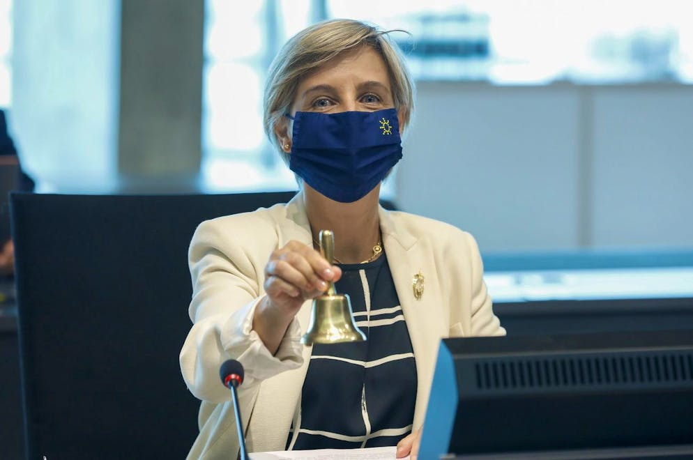 La ministre de la Santé Marta Temido.