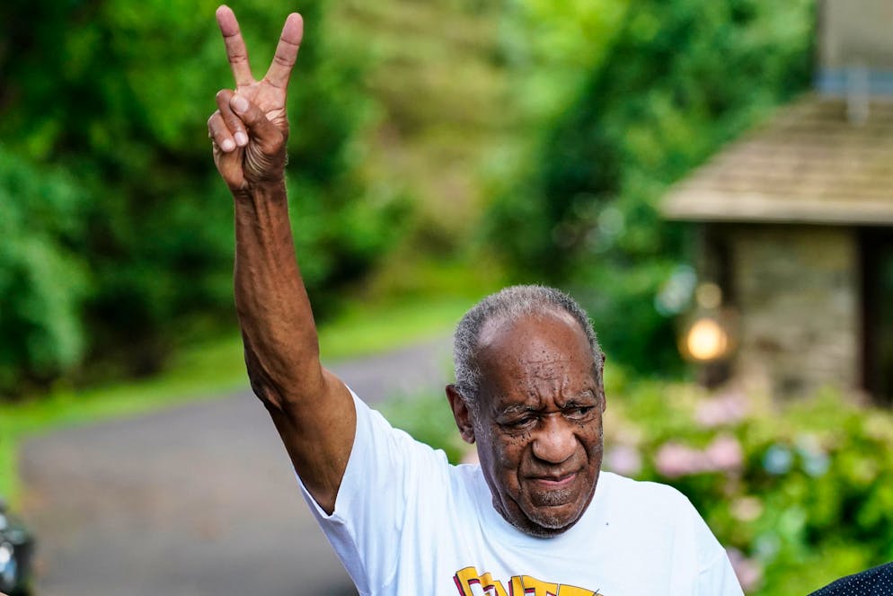 Bill Cosby nach seiner Entlassung aus dem Gefängnis am 30. Juni in Elkins Park, Pennsylvania: «Wir wissen alle, wo das hinführt.»