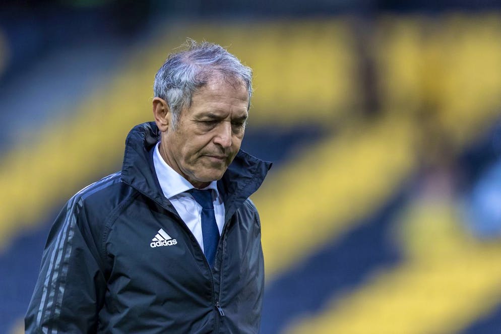 Basels Cheftrainer Marcel Koller nach dem Fussball Schweizer Cup Final zwischen dem FC Basel 1893 und dem BSC Young Boys im Wankdorf Stadion in Bern, am Sonntag, 30. August 2020. (KEYSTONE/Peter Klaunzer)