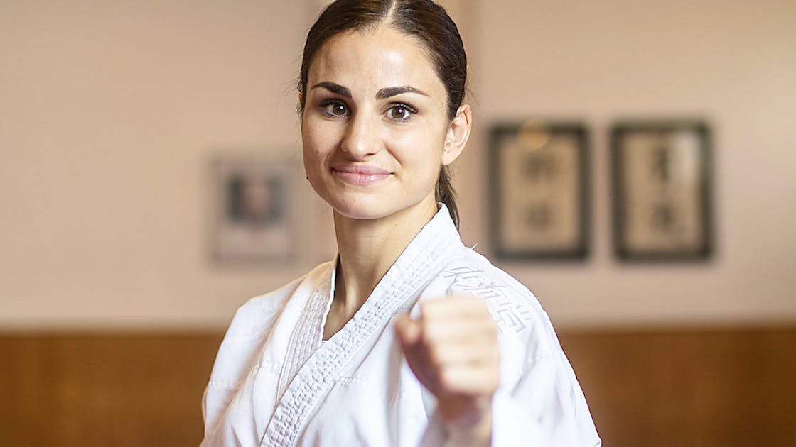 Elena Quirici fights for precious metals at the Karate ...