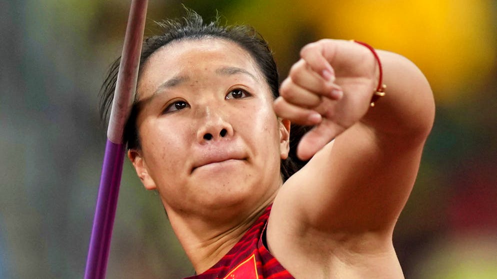 Liu Shiying a décroché l'or au javelot aux JO de Tokyo.
