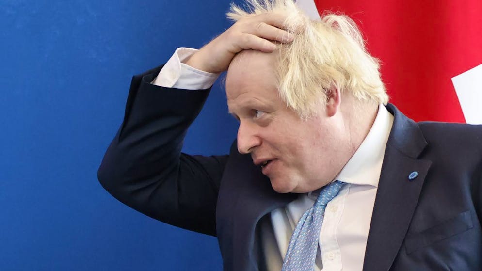 Brutta disavventura in vacanza in Scozia per il primo ministro britannico Boris Johnson (foto d'archivio)