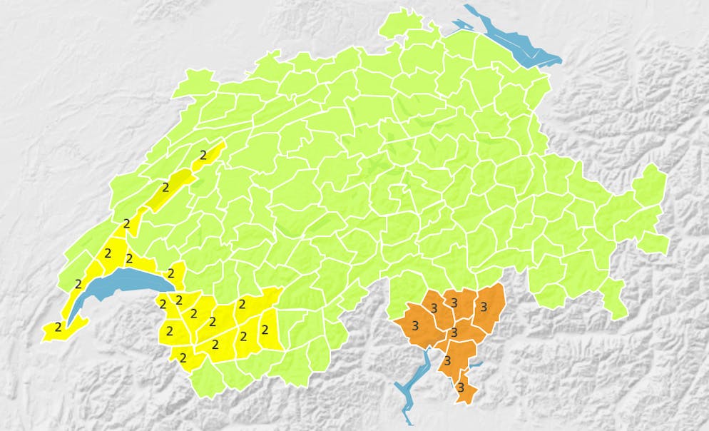 Arriva la canicola in Ticino