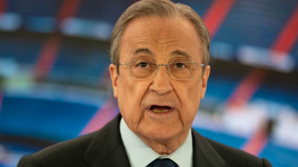 Real-Präsident Florentino Perez dementiert Abwanderungsgerüchte.