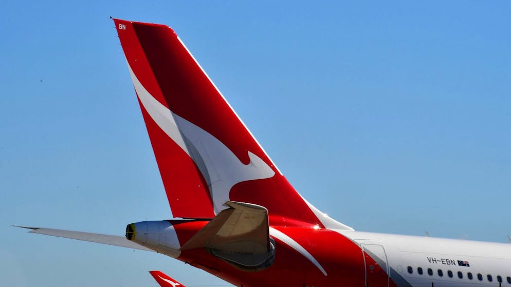 Eine Qantas-Maschine quickly flog einen Monat lang mit einem Werkzeug im Triebwerk.