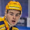 Der PostFinance Topscorer Gregory Hofmann von Zug beim Eishockey Meisterschaftsspiel in der Qualifikation der National League zwischen dem EV Zug und den SCL Tigers vom Freitag, 12. Februar 2021 in Zug. (PostFinance/KEYSTONE/Urs Flueeler)