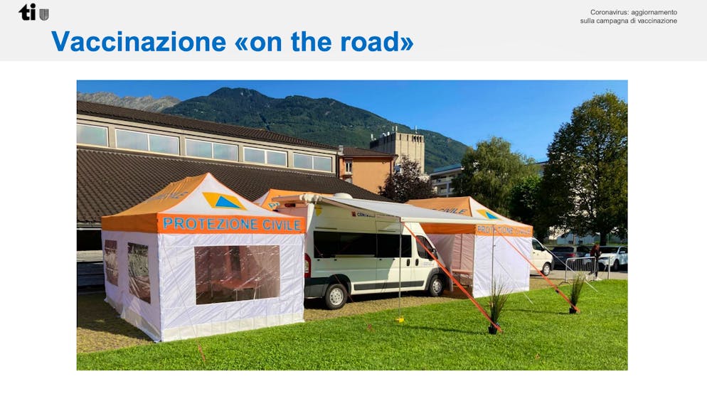 Ecco come sarà la postazione vaccinale mobile