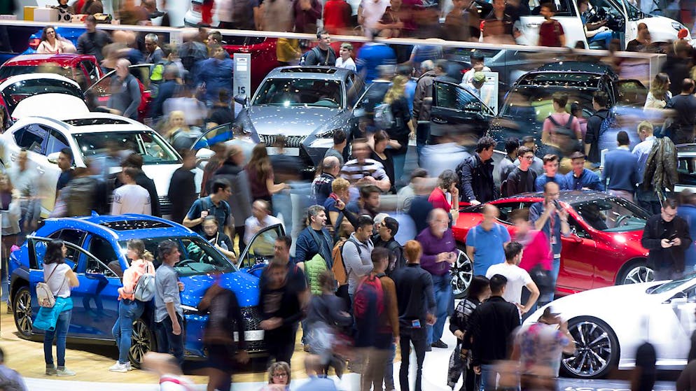 Ce rendez-vous majeur du secteur, qui réunit habituellement plus de 600.000 personnes, devrait en accueillir la moitié en 2022, selon M. Mesquita, qui a pris la tête du Geneva International Motor Festival (GIMS) en 2020 (archives).