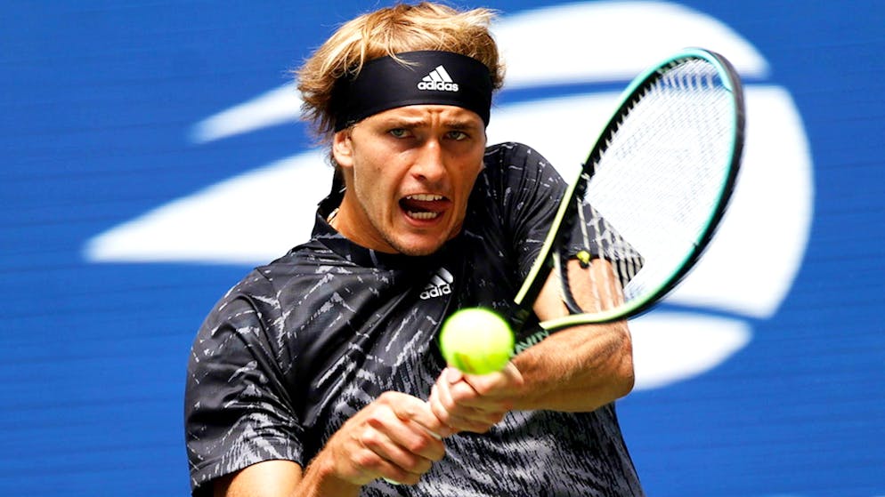 Alexander Zverev s'est baladé lors de son 2e tour à l'US Open.
