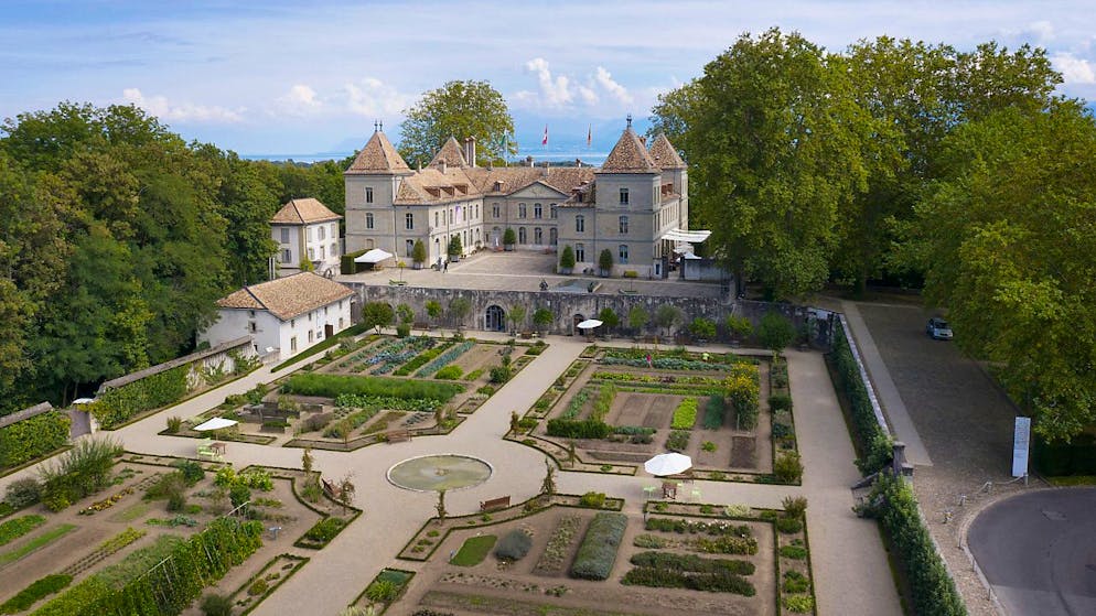 Le baroque est à l'honneur la semaine prochaine à Prangins, notamment dans la cour de son château (archives).