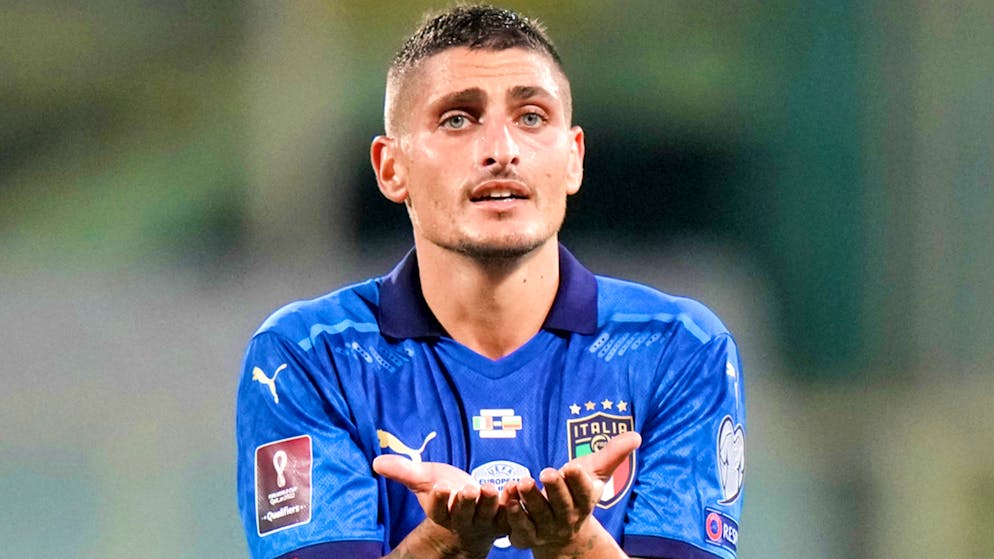 Marco Verratti, touché à un genou, quitte la sélection italienne.