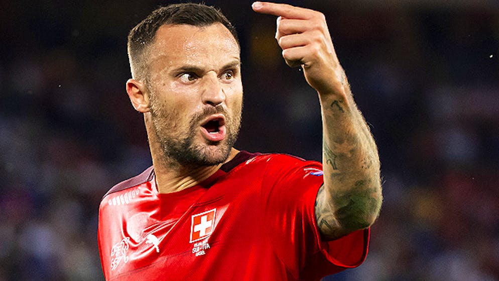 Haris Seferovic n'a pas eu un match facile dimanche soir face à l'Italie.