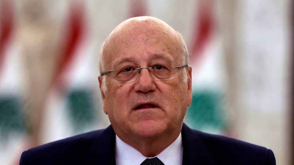 Le président Michel Aoun et le Premier ministre désigné Najib Mikati (photo) "ont signé le décret pour former le nouveau gouvernement en présence du chef du Parlement Nabih Berri".