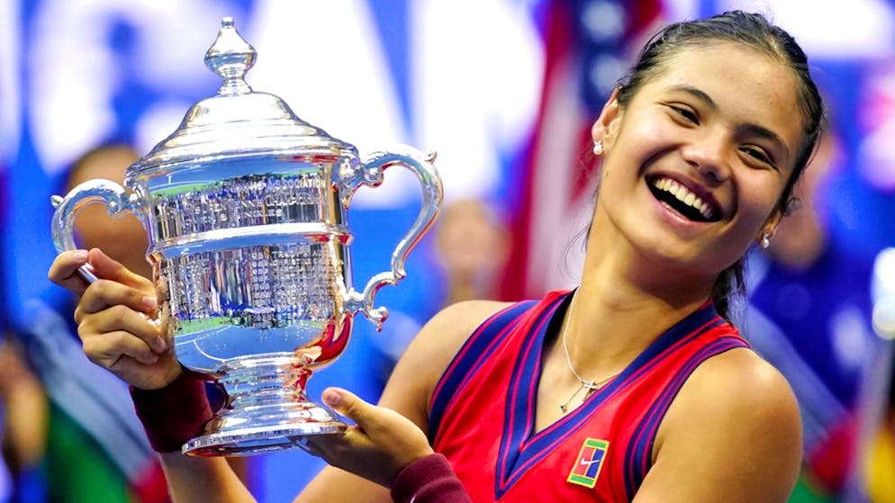 Emma Raducanu vit un "rêve absolu" à New York.