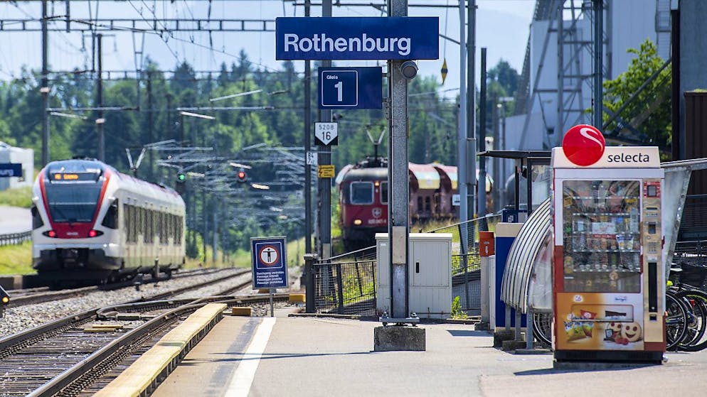 Der Bahnhof Rothenburg Station soll zu einem Knotenpunkt des öffentlichen Verkehrs werden. (Archivaufnahme)