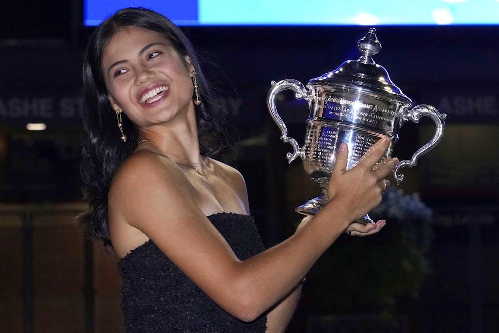 Emma Raducanu, 18 anni, fresca vincitrice degli US Open