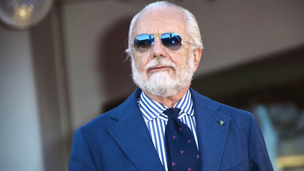 Aurelio De Laurentiis, presidente del Napoli Calcio