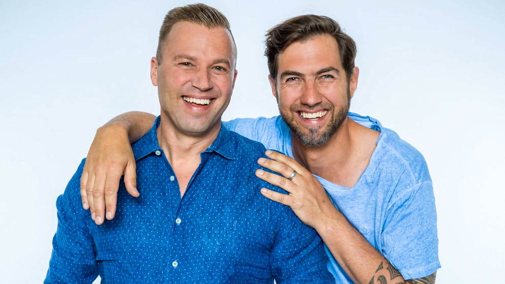 «Der letzte Ausraster gegenüber Manu ist vier Jahre her»: Jonny Fischer und sein Bühnenpartner Manuel Burkart.