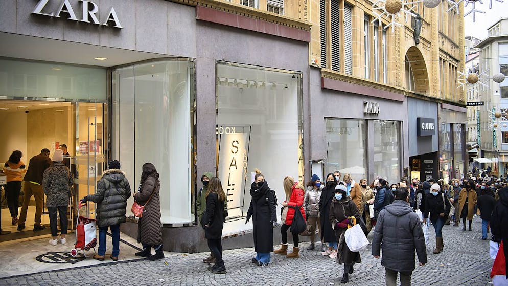 Le chiffre d'affaires du groupe de textile a rebondi grâce au retour de la clientèle dans les boutiques et à une forte progression des ventes en lignes (archives).