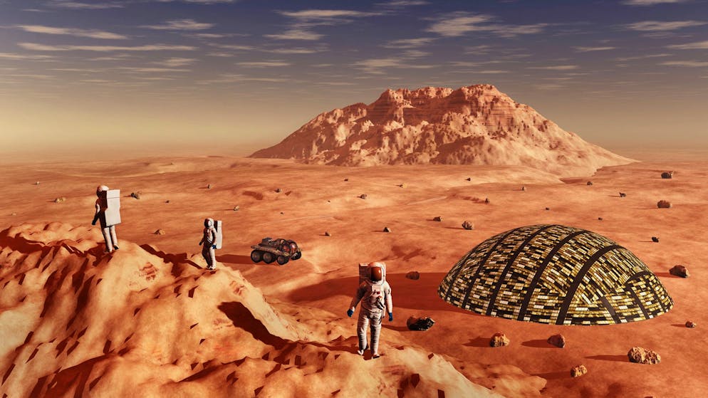 Körper als Materiallager. Mars-Kolonisten könnten ihre Station mit Blut und Urin bauen