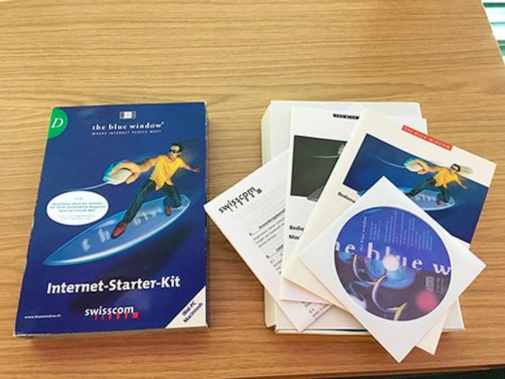 Nie zuvor war es einfacher, einen Internetzugang einzurichten: Starter-Kit von The blue Window.
