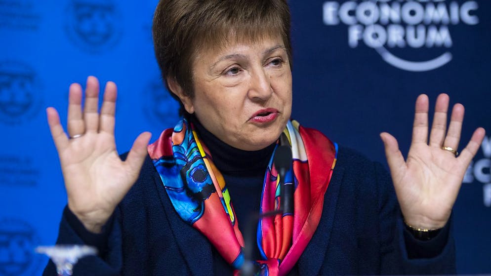 Die IWF-Chefin Kristalina Georgieva steht unter Druck. Sie soll veranlasst haben, einen Bericht zu China zu schönen. (Archivbild)