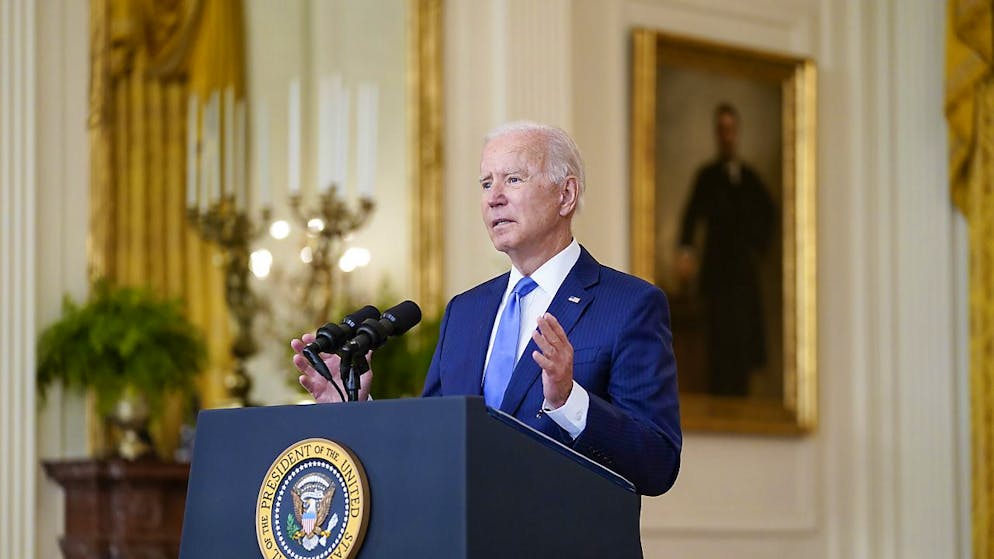 In calo il consenso degli americani verso il loro presidente Joe Biden.