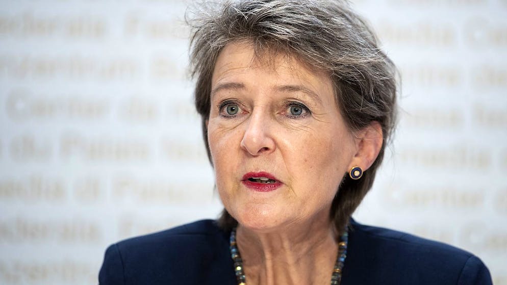 Bis Ende des Jahres will Umweltministerin Simonetta Sommaruga das neue CO2-Gesetz vorlegen. (Archivbild).